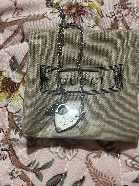 Gucci Jewelry - Gucci Silver Heart Bracelet